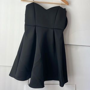 Strapless Cocktail Dress-homecoming Dress-New Year’s Dress